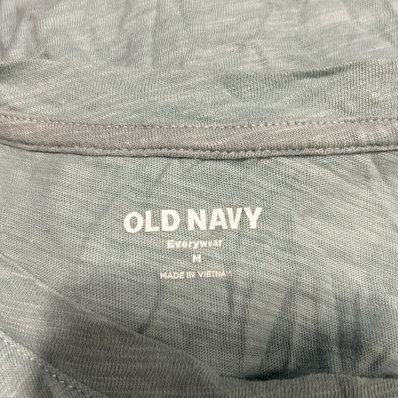 Old Navy Women’s‎ Everywear Light Blue Short Sleeve Crewneck Cotton T-Shirt Med - Picture 5 of 6